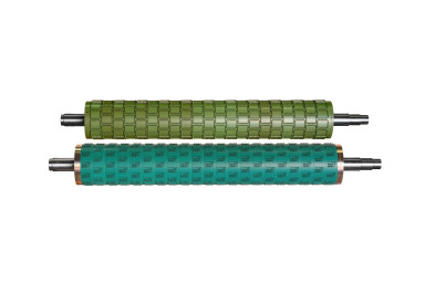 Equipment Rotary cutting rollers for hard biscuits and crackers produced by Padovani