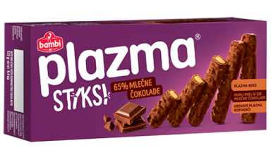 Biscuits Plazma Sticks produced by Bambi