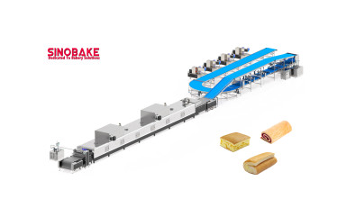 Equipment Automatic Cake Production Line: The Future of Cake Making produced by Sinobake Group LTD.