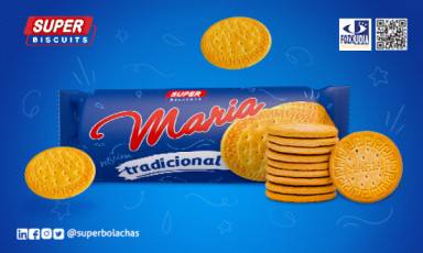 Biscuits MARIA produced by SUPER Biscuits - FOZKUDIA Industrial Lda