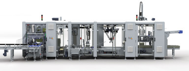 Equipment Monoblock Top Loading unit produced by Cama Group