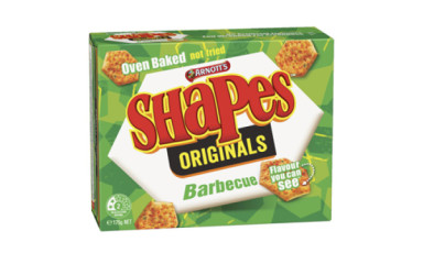 Biscuits Arnott’s Shapes produced by Arnott’s Group