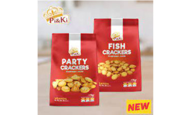 Biscuits Party and Fish Crackers produced by Pi & Ki - EGI Group