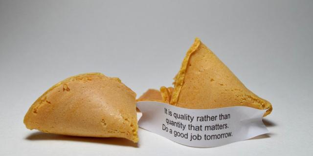 Fortune cookies