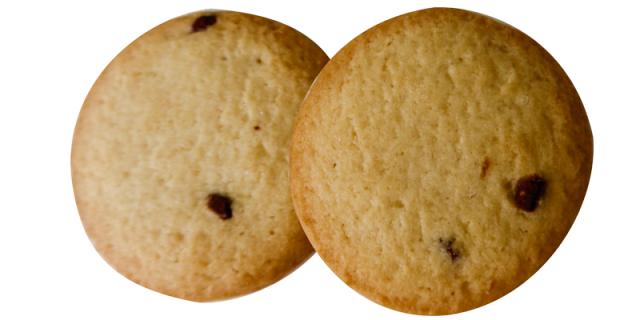 Coconut and currant cookies Danish Butter Cookies