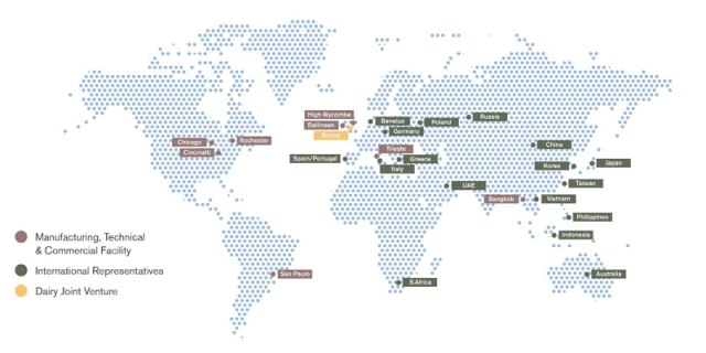 Synergy Flavours Map