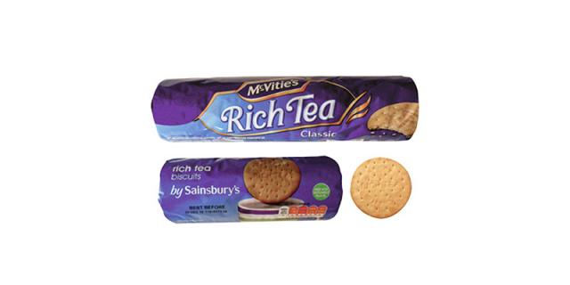 Rich Tea packages