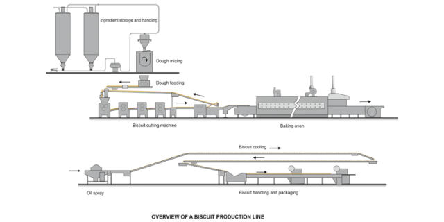 Production Line for Biscuits, Cookies and Crackers - overview