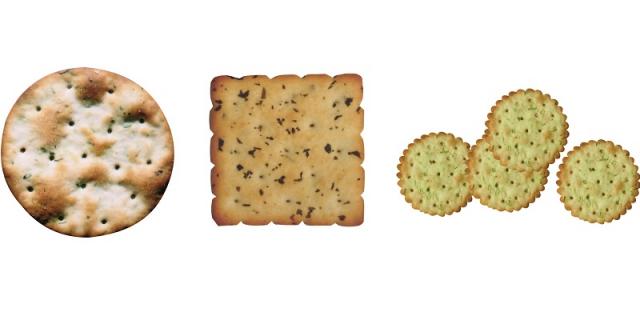 Vegetable crackers