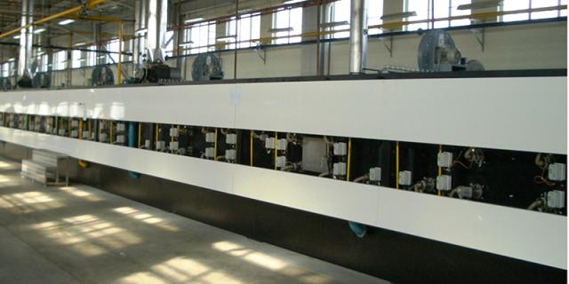 Figure 4: Baker Pacific DGF oven with 2.9m modules and Eratec MFB burners