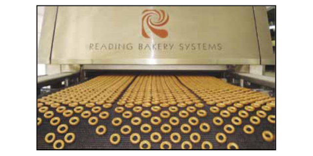 Oven Discharging Baked Product