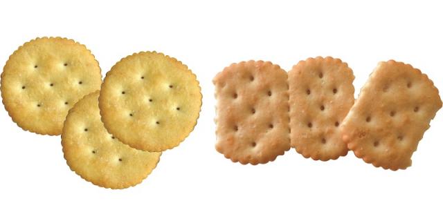Ritz type crackers