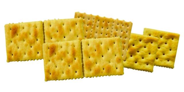 Crackers baking