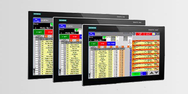 Touch panels for production management