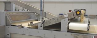 Baker Perkins rotary cutter and scrap lift