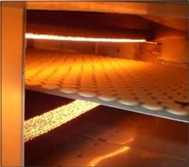 Heat Transfer - Effect of radiotion on the dough pieces