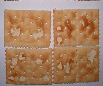 LAMINATED SODA CRACKER FAULTS - DAMAGED BLISTERS